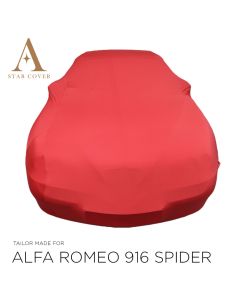 Alfa Romeo 916 Spider Indoor Autohoes - Maatwerk - Rood