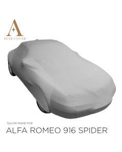 Alfa Romeo 916 Spider Indoor Autohoes - Maatwerk - Zilvergrijs