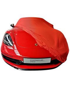 Porsche Boxster 718 Indoor Autohoes - Rood