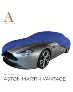 Aston Martin DB9 Volante Indoor Autohoes - Maatwerk - Blauw