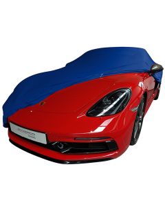 Porsche Boxster 718 Indoor Autohoes - Blauw