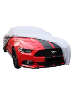 Ford Mustang VI 2014-present Indoor Autohoes - Zilvergrijs