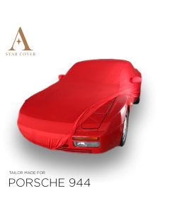 Porsche 944 Autohoes - Maatwerk - Spiegelzakken - Rood