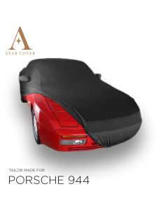 Porsche 944 Autohoes - Maatwerk - Spiegelzakken - Zwart